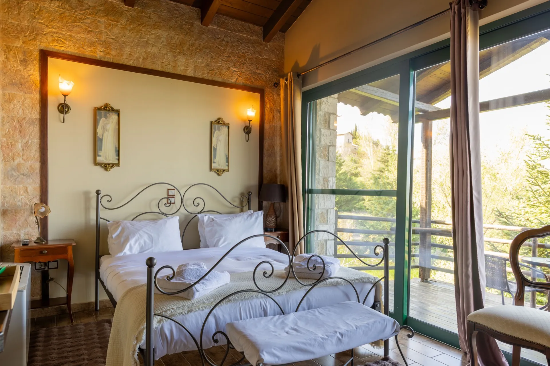 Deluxe Double Room with Fireplace